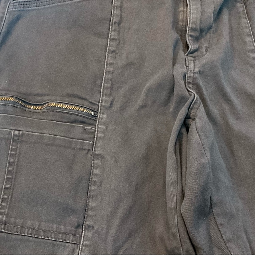 UNIONBAY Gray Cargo-Utility Pants Size 17 Juniors Relaxed Fit - Picture 6 of 9
